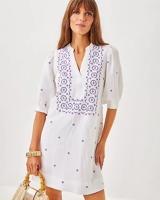 lilly pulitzer Mialeigh Linen Dress