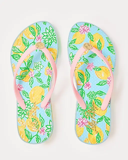 Lilly Pulitzer Pool Flip Flop
