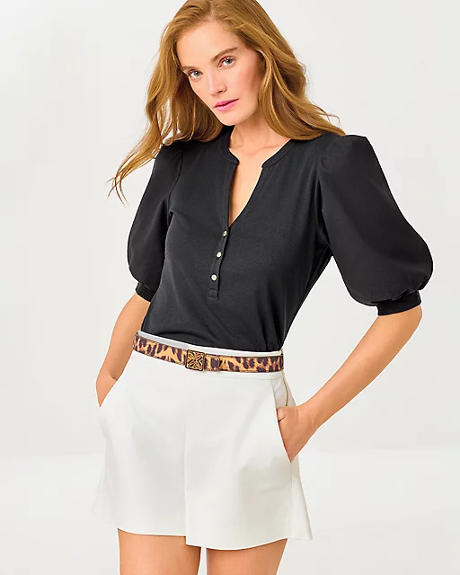 lilly pulitzer Ronson Knit Top Noir