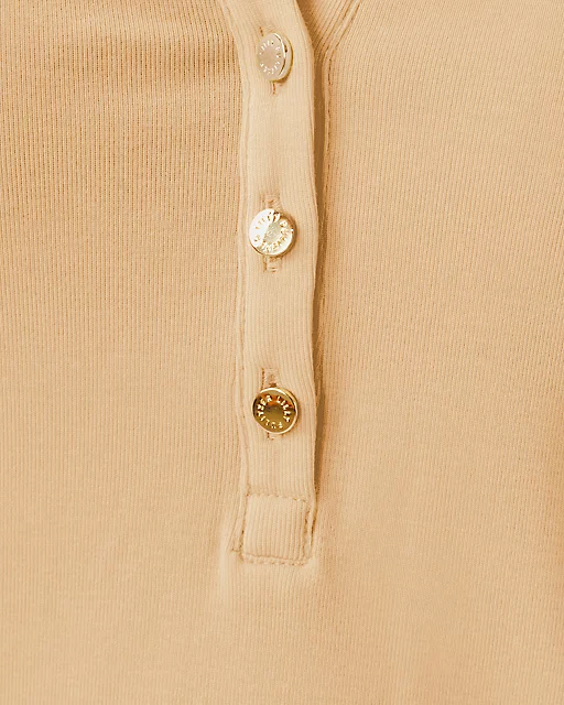 Lilly Pulitzer Ronson Knit Top Wicker Tan