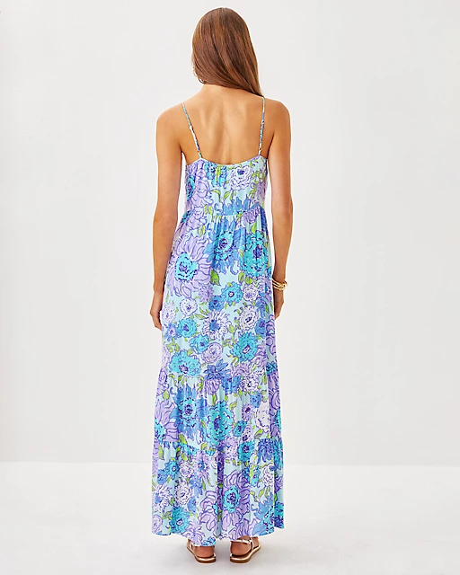 Lilly Pulitzer Teresa Maxi Dress Multi Let It Gogh