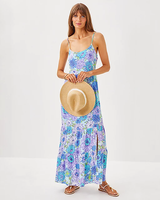 Lilly Pulitzer Teresa Maxi Dress Multi Let It Gogh