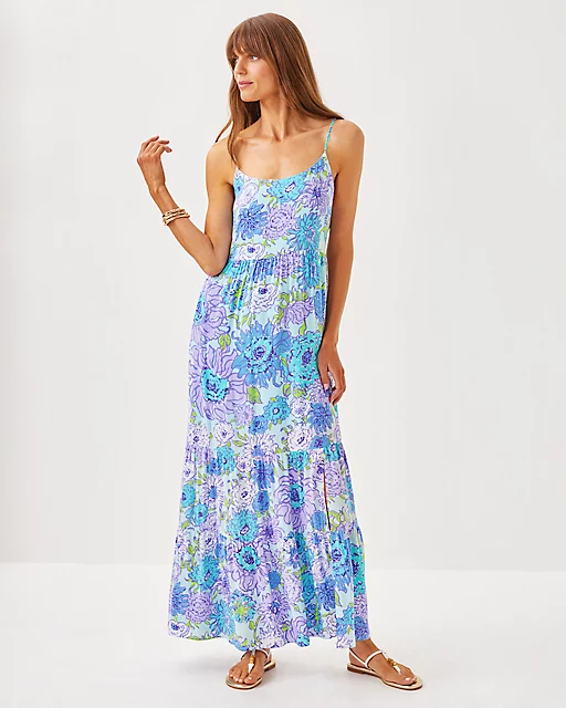 lilly pulitzer Teresa Maxi Dress Multi Let It Gogh