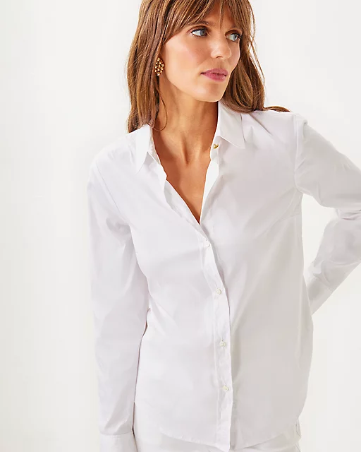 Lilly Pulitzer The Lilly Shirt Resort White