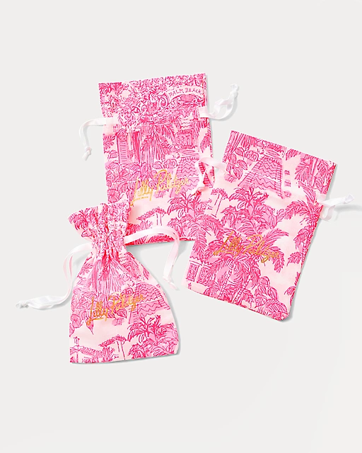 Lilly Pulitzer Unforgettable Hoop Earrings Noir