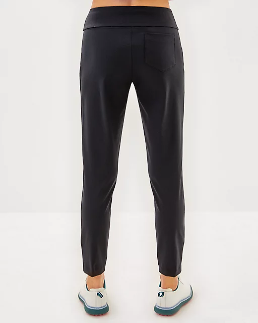 Lilly Pulitzer UPF 50+ Luxletic 28" Corso Pant Noir