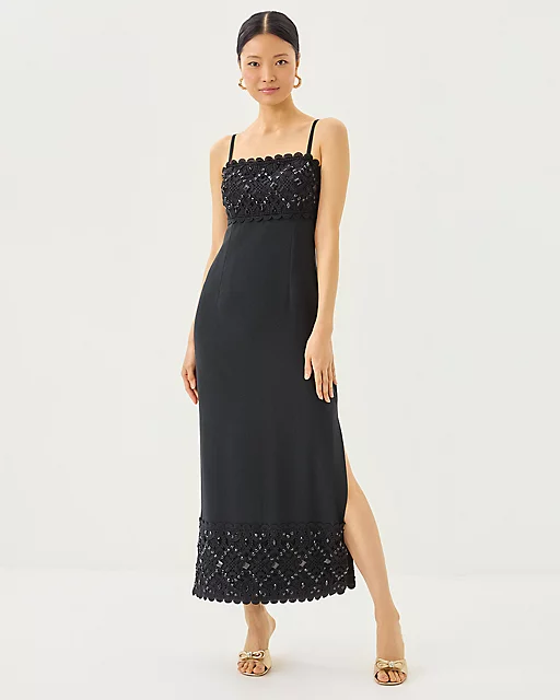 Lilly Pulitzer Vena Maxi Dress Noir