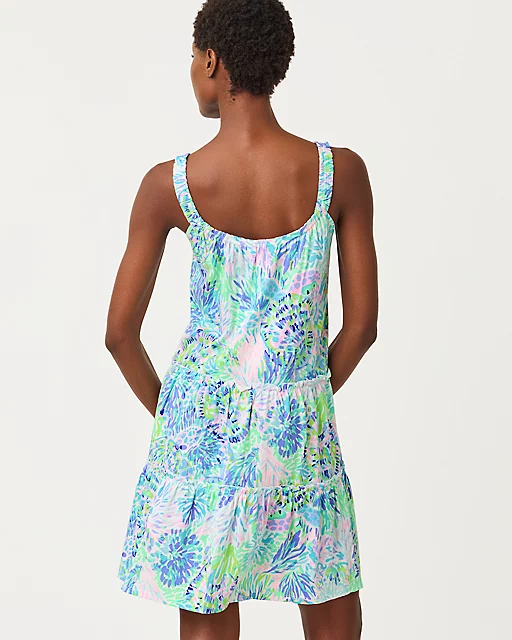 Lilly Pulitzer Loro Swing Dress Multi Shell Of A Party