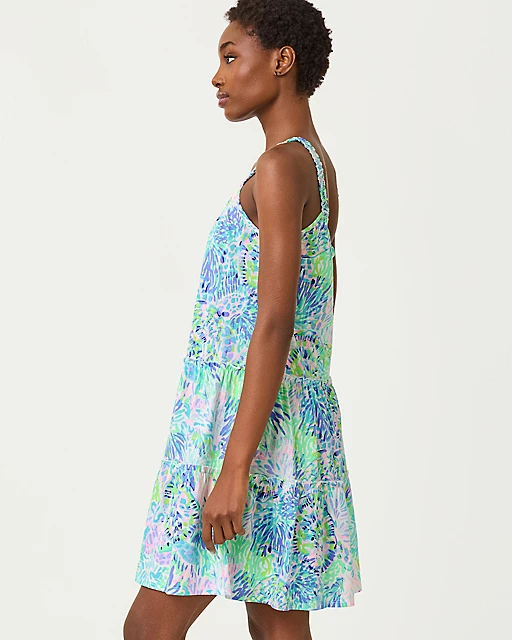 Lilly Pulitzer Loro Swing Dress Multi Shell Of A Party