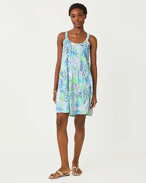 Lilly Pulitzer Loro Swing Dress Multi Shell Of A Party