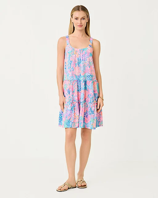 Lilly Pulitzer Loro Swing Dress Multi Splendor In The Sand