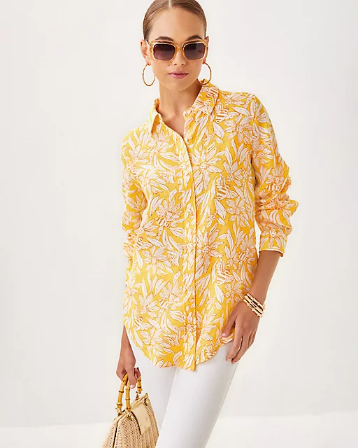 lilly pulitzer Lynd Tunic Honeycomb Hideaway Honeycomb