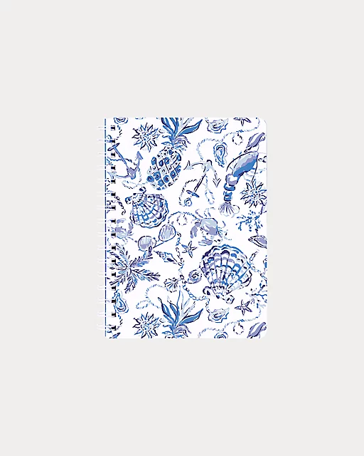 lilly pulitzer Mini Notebook Resort White Barefoot Beachcombers