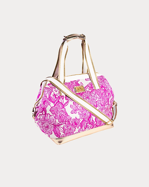 Lilly Pulitzer Neoprene Cooler Coconut Unforgettable Pink