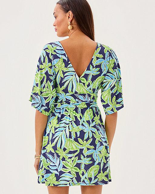 Lilly Pulitzer Parigi Skort Romper Sapphire Pool Tropical Tango