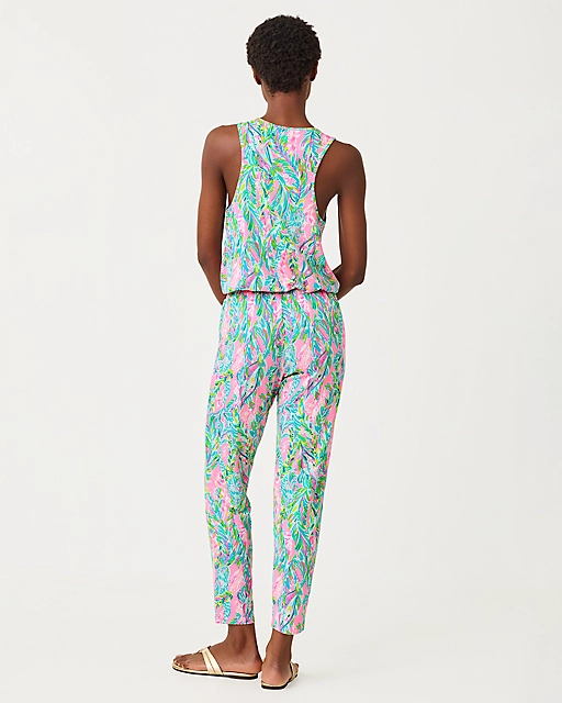 Lilly Pulitzer Paulina Jumpsuit Multi Unicorn Of The Sea