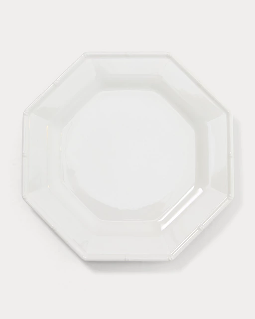 Lilly Pulitzer Porcelain Dinner Plate Set Resort White