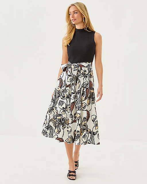 Lilly Pulitzer Prima Midi Dress Coconut Oversized Irisistable