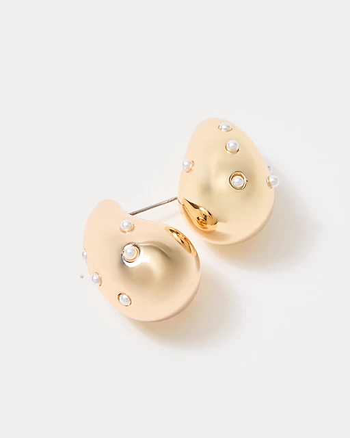 Lilly Pulitzer Roar Of The Seas Earrings Resort White