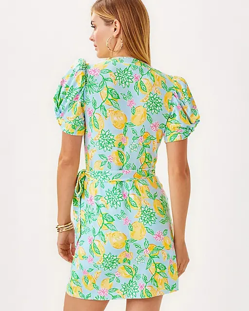 Lilly Pulitzer Sailynn Romper Bluette Make Lemonade