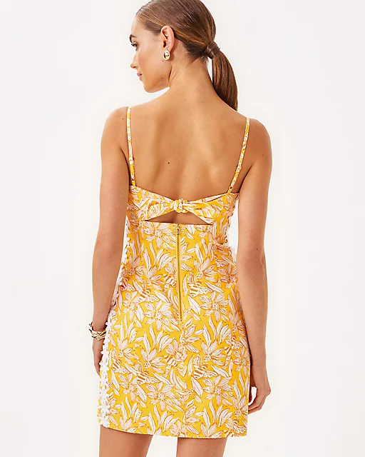 Lilly Pulitzer Shelli Stretch Dress Honeycomb Hideaway Honeycomb