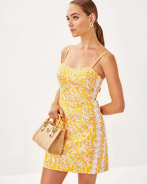 lilly pulitzer Shelli Stretch Dress Honeycomb Hideaway Honeycomb