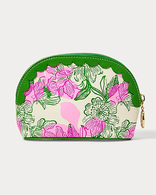 Lilly Pulitzer Small Scallop Pouch Multi Sunset Shadows