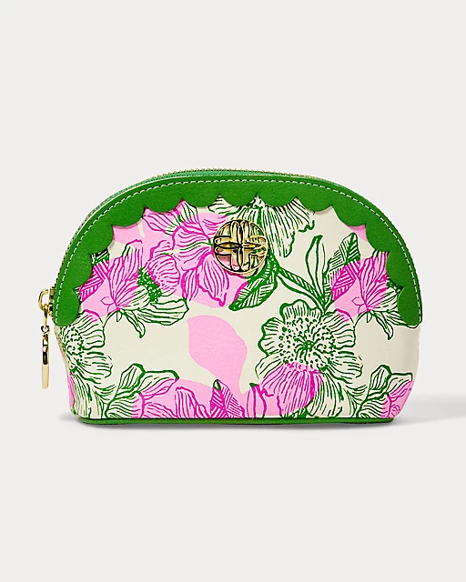 lilly pulitzer Small Scallop Pouch Multi Sunset Shadows