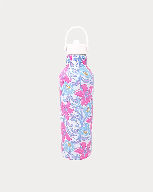 Lilly Pulitzer Stainless Steel Water Bottle Multi Beachside Haven