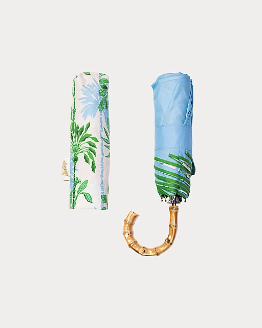 Lilly Pulitzer Travel Umbrella Multi Swayin In The Breeze Home