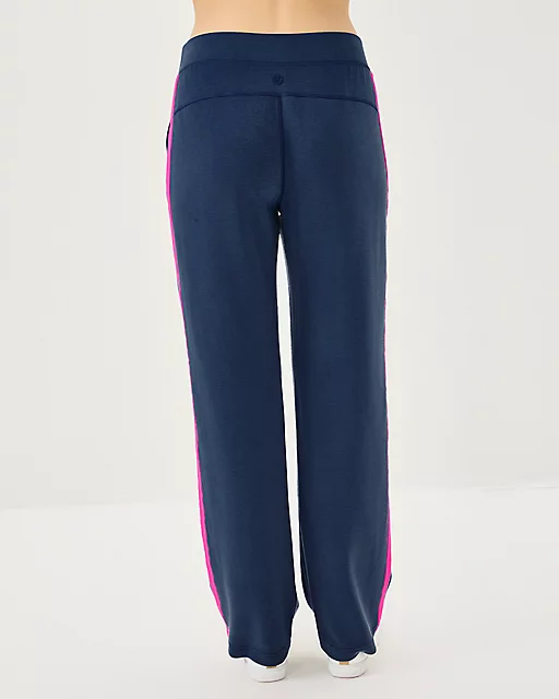 Lilly Pulitzer UPF 50+ 30.5" Alwyn High Rise Pant Low Tide Navy