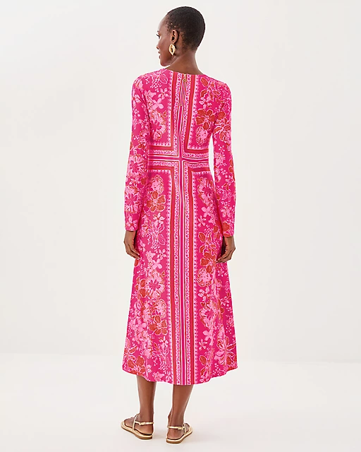 Lilly Pulitzer UPF 50+ ChillyLilly Zelena Dress Sun Shell Pink Big Party Engineered Chillylilly