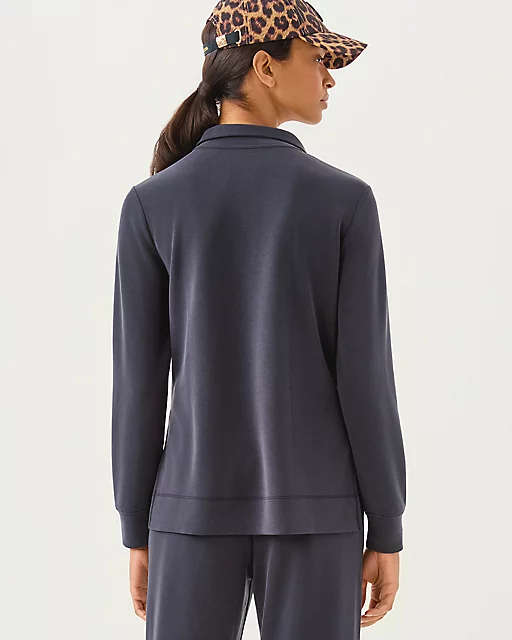 Lilly Pulitzer UPF 50+ Cowie Pullover & Alwyn High Rise Pant Set Noir