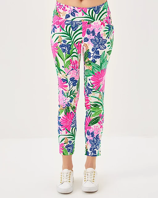 Lilly Pulitzer UPF 50+ Luxletic 28" Corso Pant Multi Endless Summers Golf