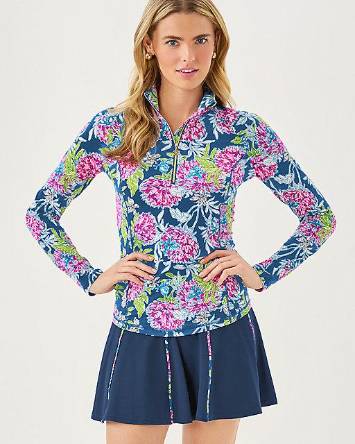 Lilly Pulitzer UPF 50+ Luxletic Bungalo High Rise Skort Multi Dahlia Licious