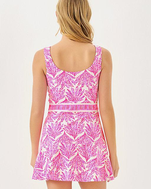 Lilly Pulitzer UPF 50+ Luxletic Fresh Squeeze Active Dress Pink Bliss Shady Babe Engineered Luxletic Dress
