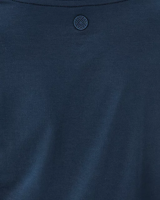 Lilly Pulitzer UPF 50+ Luxletic Heston Long Sleeve Tee Low Tide Navy