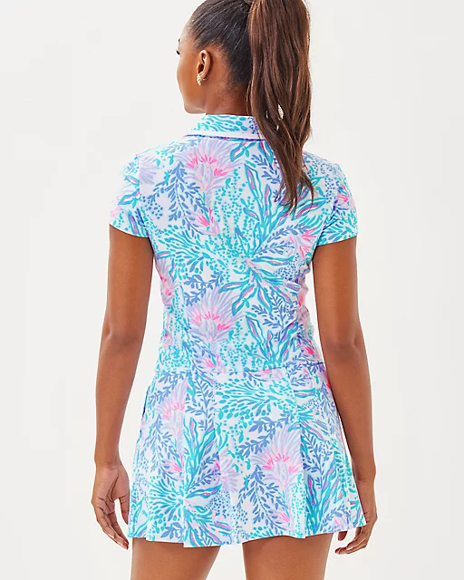Lilly Pulitzer UPF 50+ Luxletic Jessamy Dress Multi Via Del Mar