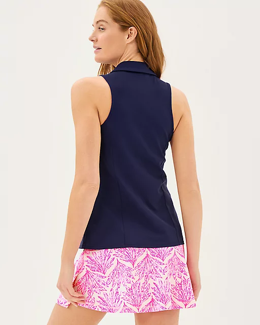 Lilly Pulitzer UPF 50+ Luxletic Martina Polo True Navy