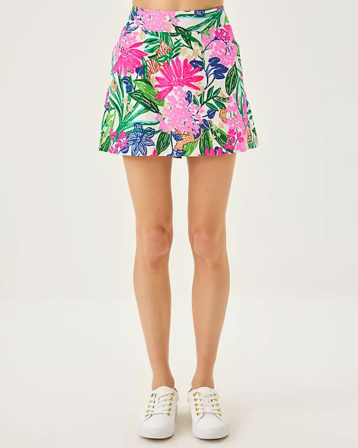 Lilly Pulitzer UPF 50+ Luxletic Thera Stretch Skort Multi Endless Summers Golf