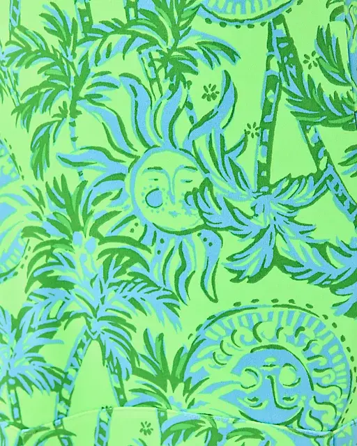 Lilly Pulitzer UPF 50+ Luxletic Westley Active Dress Cool Mint Catchin Rays