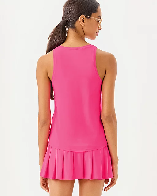 Lilly Pulitzer UPF 50+ Luxletic Westley Active Tank Parigi Pink