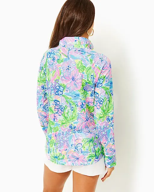 Lilly Pulitzer UPF 50+ Skipper Popover Multi Lilly Loves Hawaii