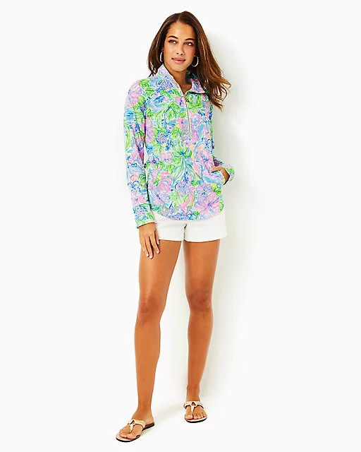 Lilly Pulitzer UPF 50+ Skipper Popover Multi Lilly Loves Hawaii