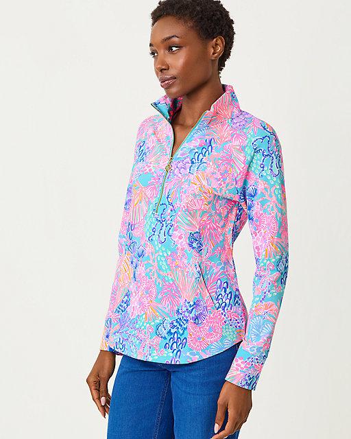 Lilly Pulitzer UPF 50+ Skipper Popover Multi Splendor In The Sand