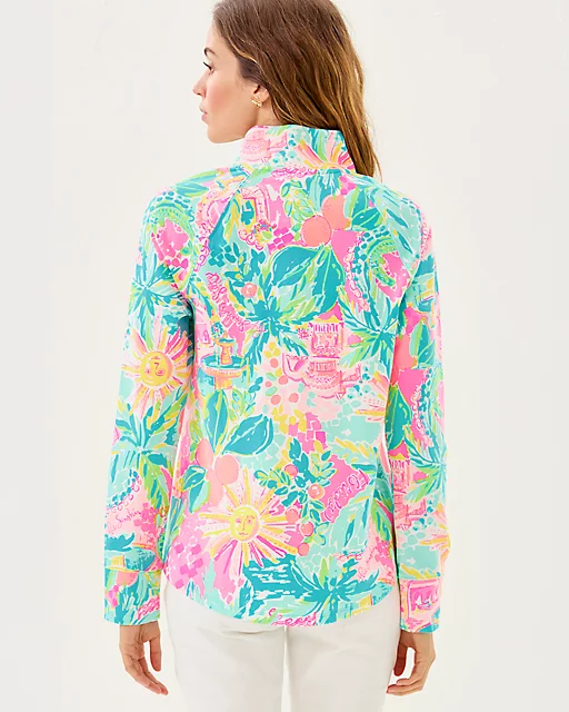 Lilly Pulitzer UPF 50+ Skipper Popover Multi Sunshine State Of Mind
