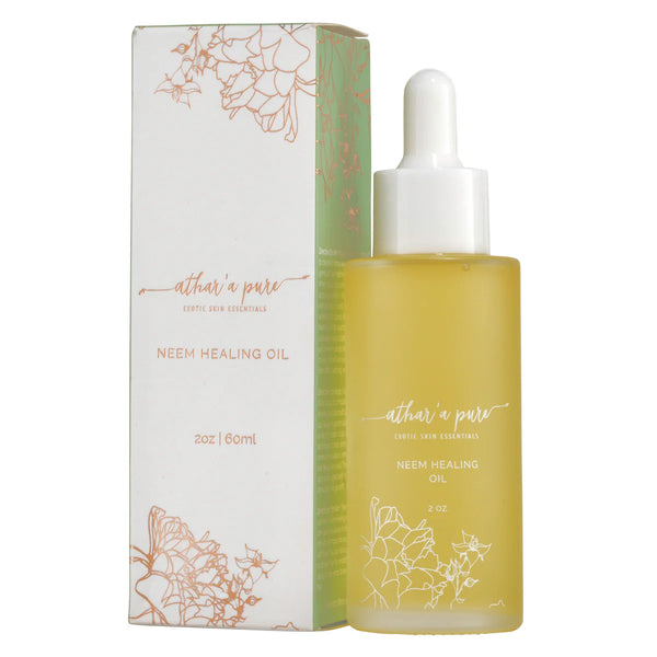 lily lolo Athar'a Pure Neem Healing Oil for Skin Hair and Nails