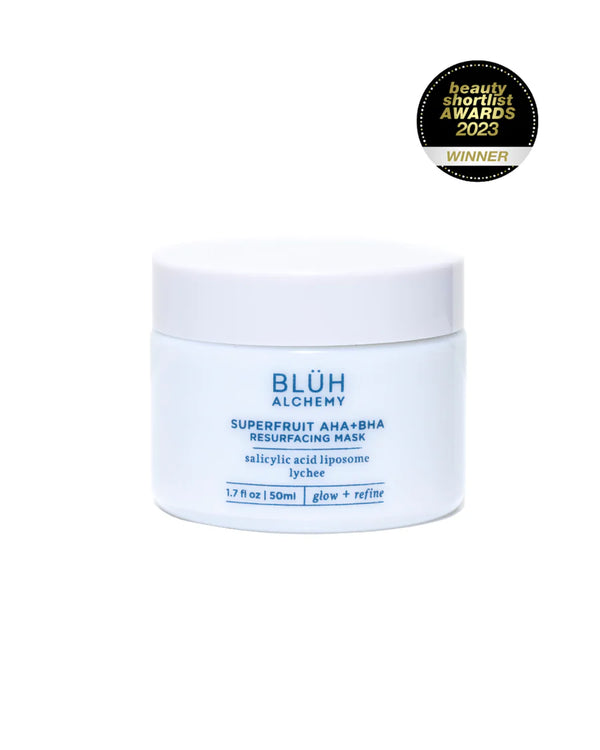 lily lolo Bluh Alchemy Superfruit AHA+BHA Resurfacing Mask