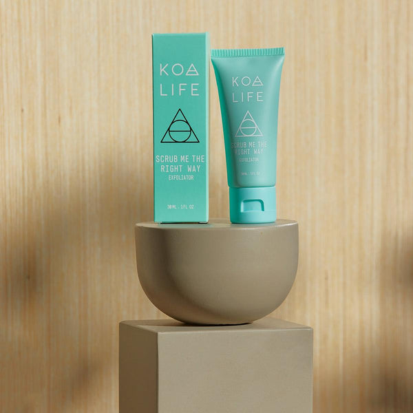 Lily Lolo Koa Life Scrub Me The Right Way | Eucalyptus Exfoliator