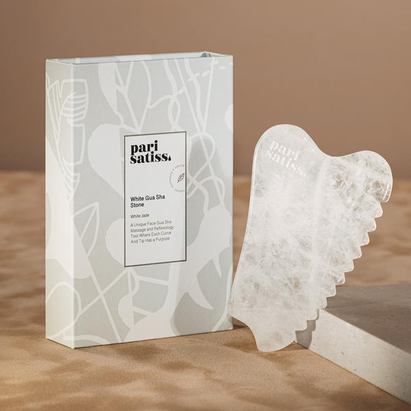 Lily Lolo Pari Satiss White Gua Sha Stone